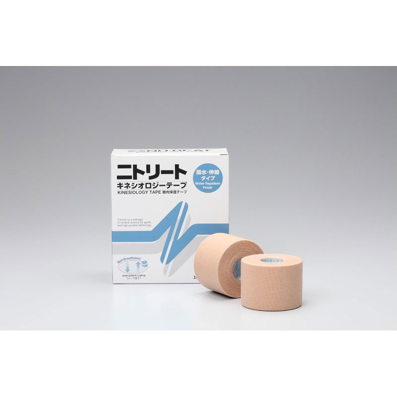 ニトリート NITREAT キネシオロジ-テ-プ(撥水タイプ) 6巻入リ テーピング (NKH-50)