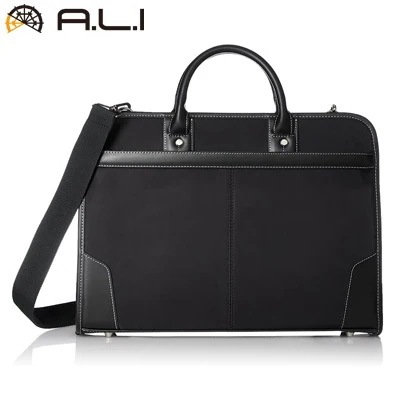 A.L.I ビジネスバッグ ビジネスカジュアル AGBS AGBS-1709-BK ブラック アジア・ラゲージ