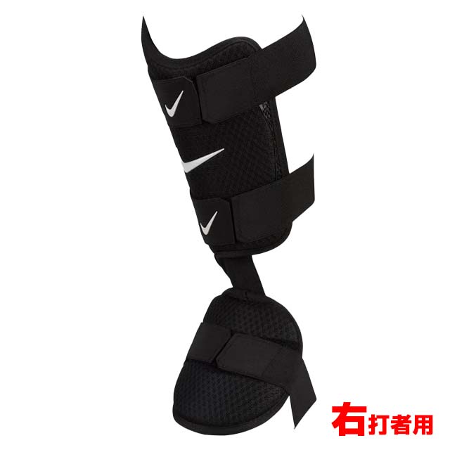 ナイキ(NIKE) ユニセックス Diamond ダイヤモンド バッターズレッグガード 1個入り BA3007-091ブラック×ホワイト