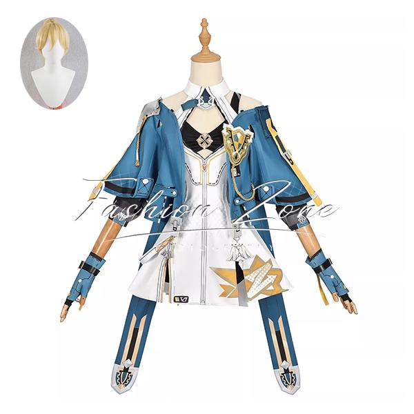激安販売!崩壊3rd 風 デュランダル コスプレ衣装 ウィッグ cosplay ハロウィン 演出服 変装