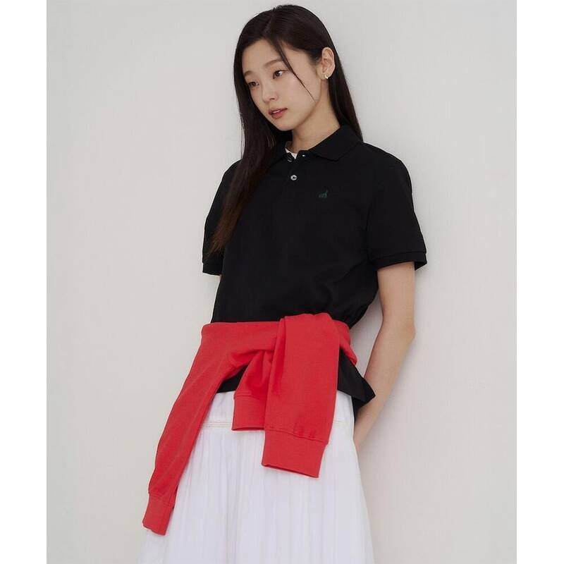 빈폴 BEANPOLE MEN 피케 칼라넥 반소매 티셔츠 - 블랙 BC6242E715 405982 1758241