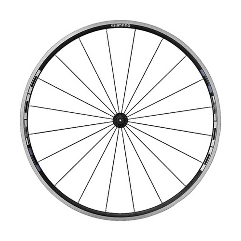 シマノ　クリンチャーホイール ブラックリム(フロント用)　WHR501_ﾓﾉﾄｰﾝ