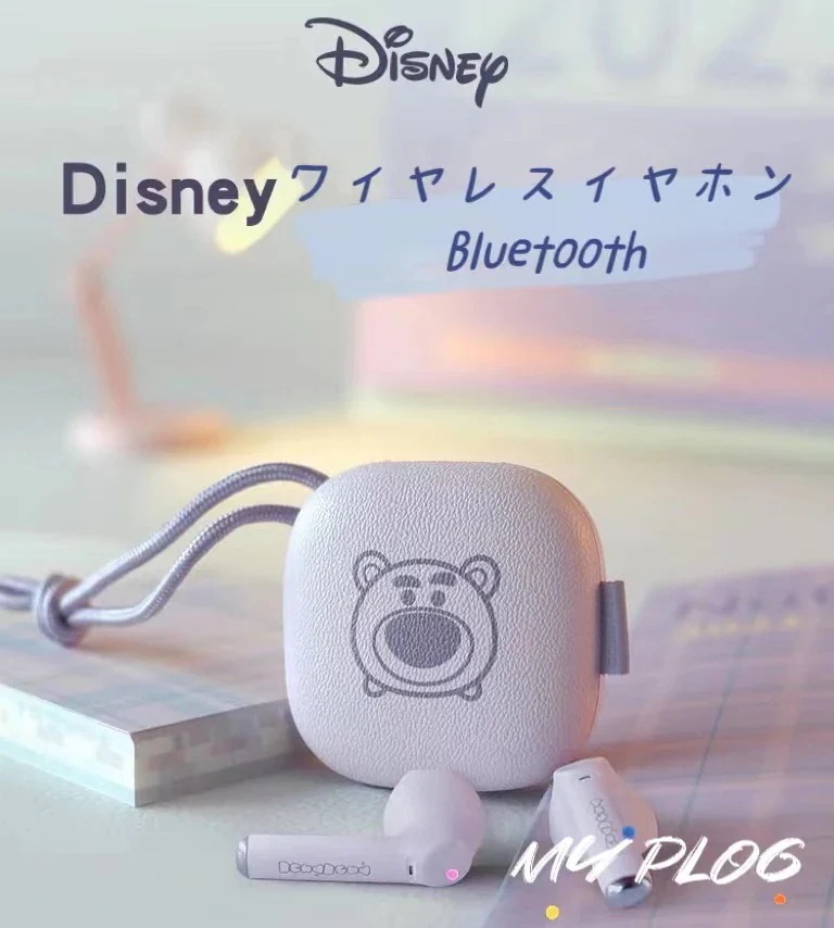 【新年限定 全ネット最安値！】ワイヤレスイヤホン Disney-Bluetooth付きワイヤレスヘッドセット スポーツイヤホン ハイファイ 防水 ノイズリダクション 左右分離型