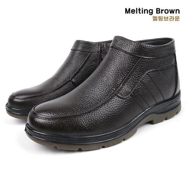 男性用冬用ファーブーツ 男性用防寒ブーツ H09