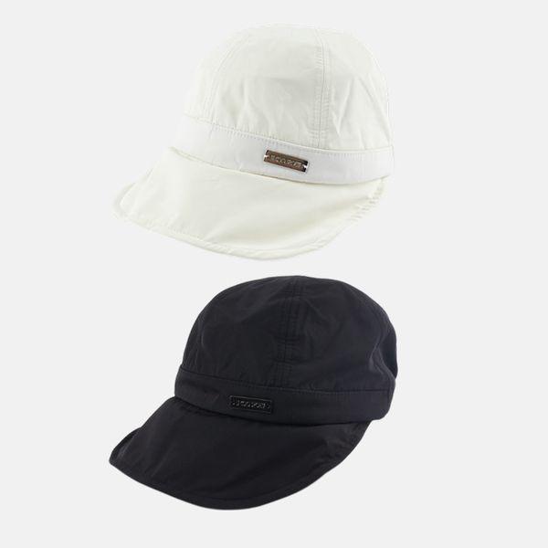 女性バックバンド ワイドブリム ボンネット キャップ QP322WCP71_P407299883