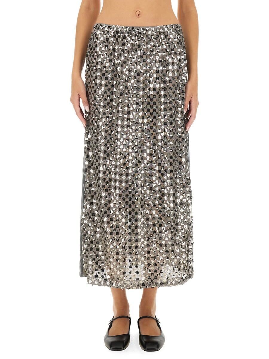 23879_C9192 シルバー 秋冬2024 スカート レディース ia