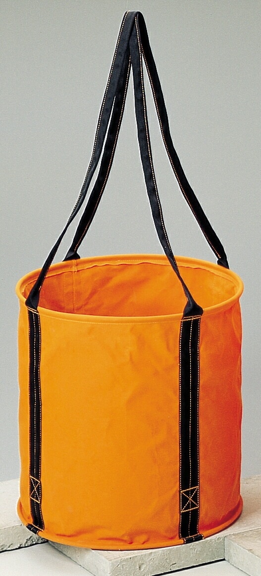 6号（オレンジ）防水帆布 大型電工用バケツ 直径50cm高さ50cm（KB-02-50BOR） ガー 16,471円