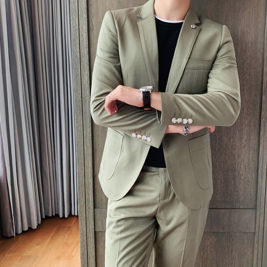 新品登場 スーツ メンズ ジャケット セットアップ ビジネス カジュアル 9932