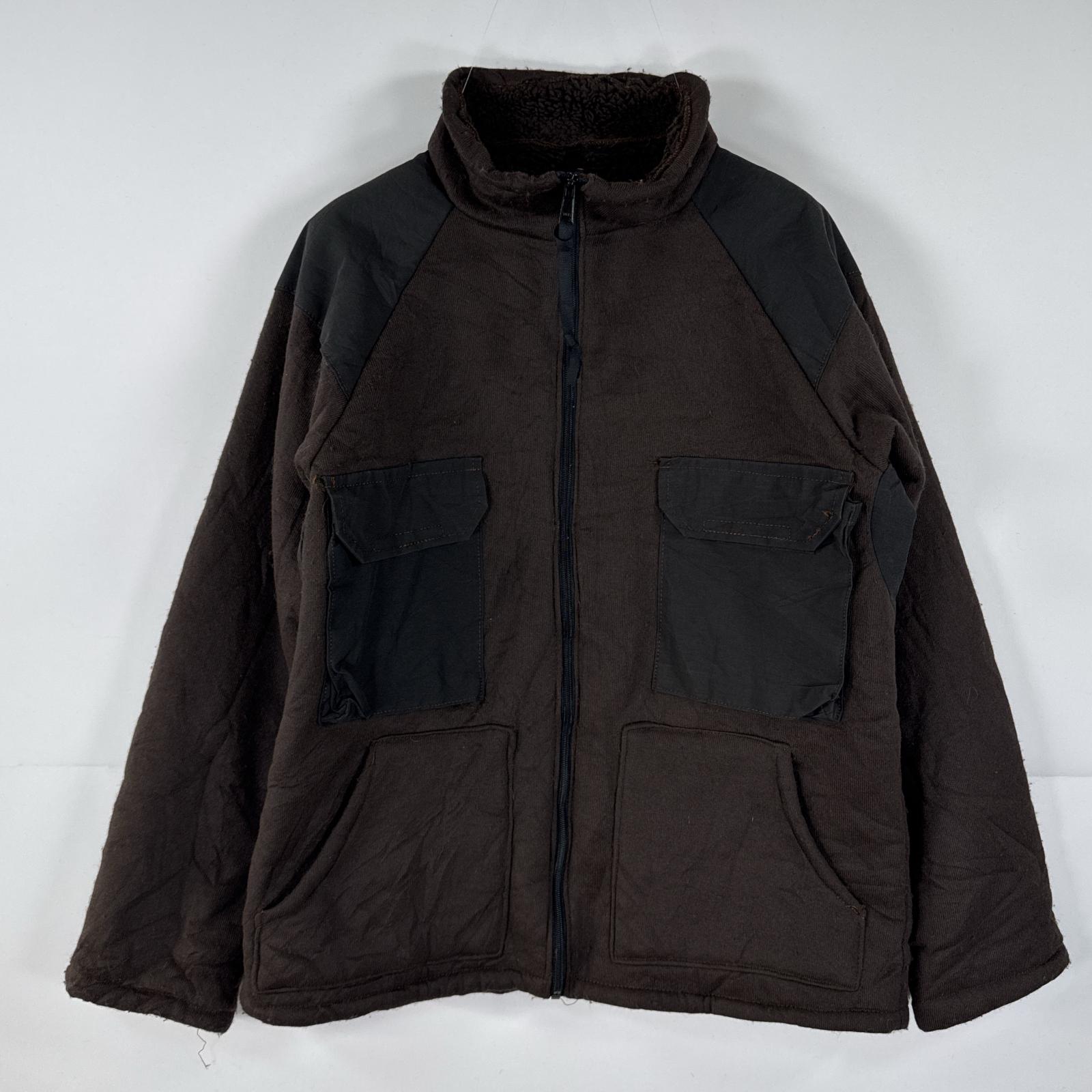 古着 90s/90年代 ヴィンテージ ミリタリージャケット ベアジャケット ECWCS GEN1 米軍 フリース large ブラウン メンズ