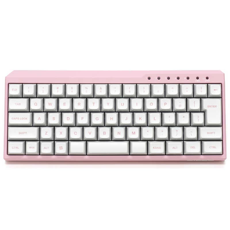 FILCO　キーボード Majestouch MINILA-R Convertible(茶軸) ［有線・ワイヤレス /Bluetooth・USB］ イチゴ　FFBTR66MNPK 14,542円