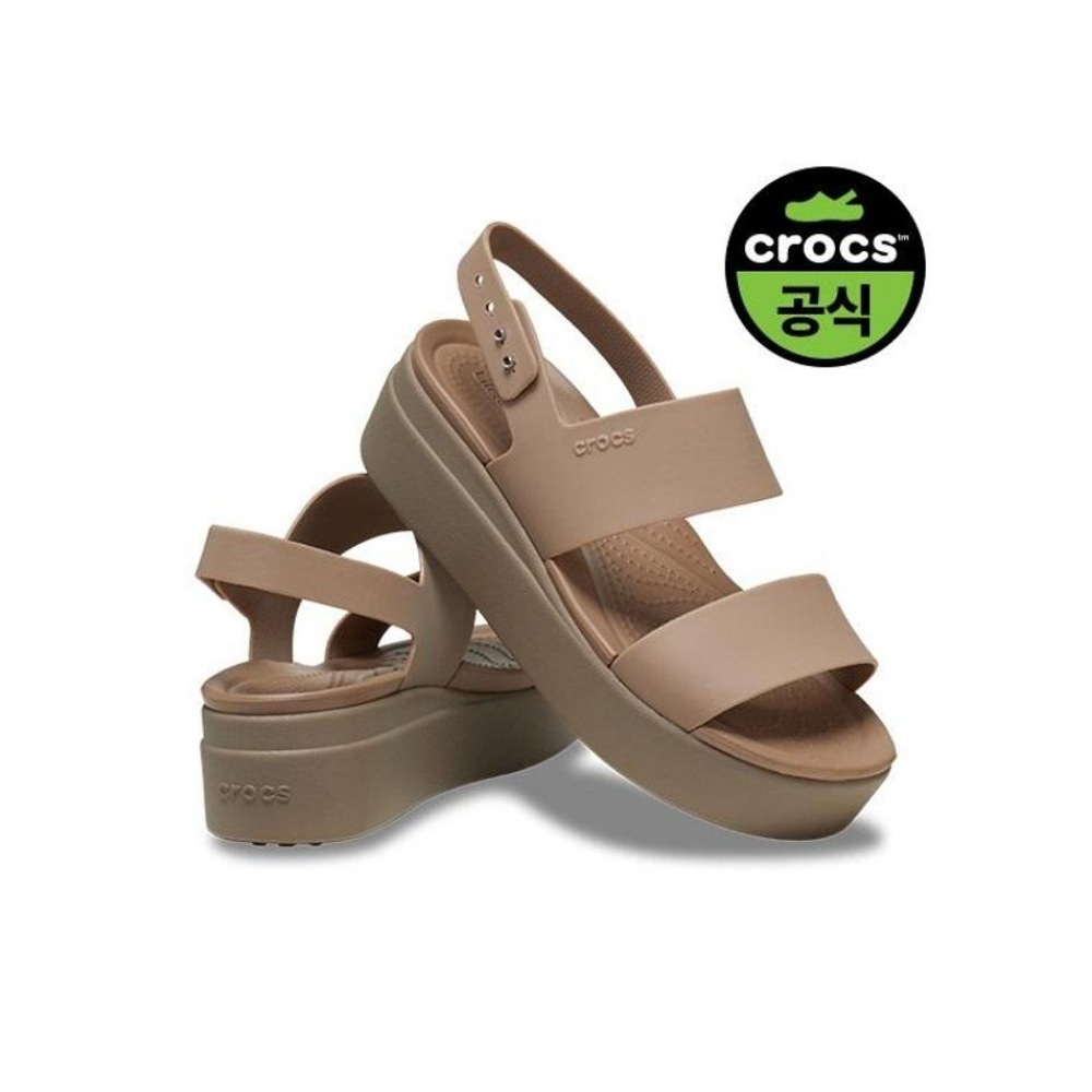 クロックス レディース BROOKLYN LOW WEDGE LAM