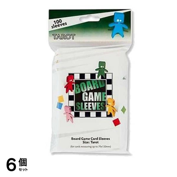ボードゲームスリーブ ノングレア Tarot(タロット)70x120mm用 100枚入 6個セット