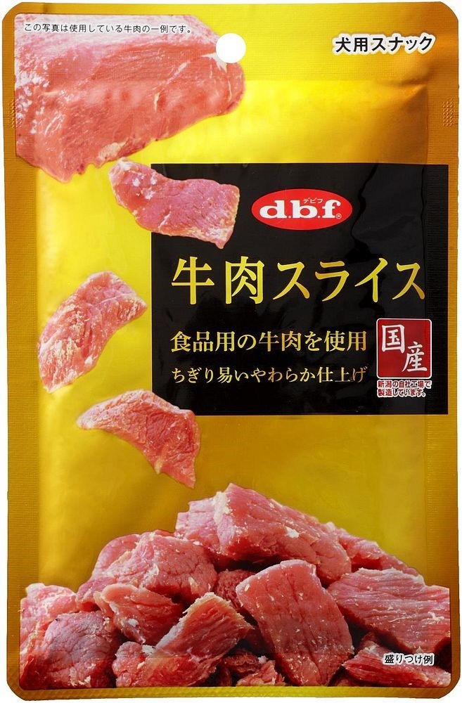 （まとめ買い）デビフペット 牛肉スライス 40g 犬用 [x12]