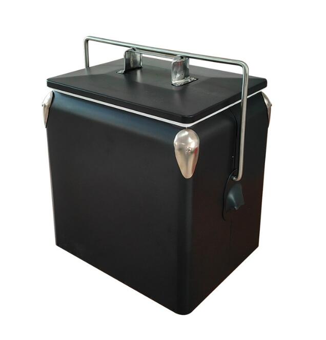 保冷 保温 大型 クーラーボックス大容量 熱中症対策グッズ 船釣り シンプル おしゃれ 防災 車載 買い物 冷蔵庫 日本 13 L金属保温ケース12 x 330