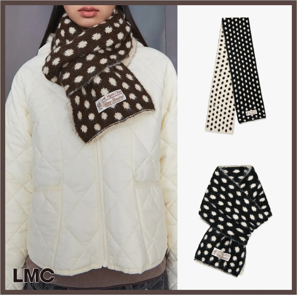 DOT KNIT MUFFLER ドット マフラー