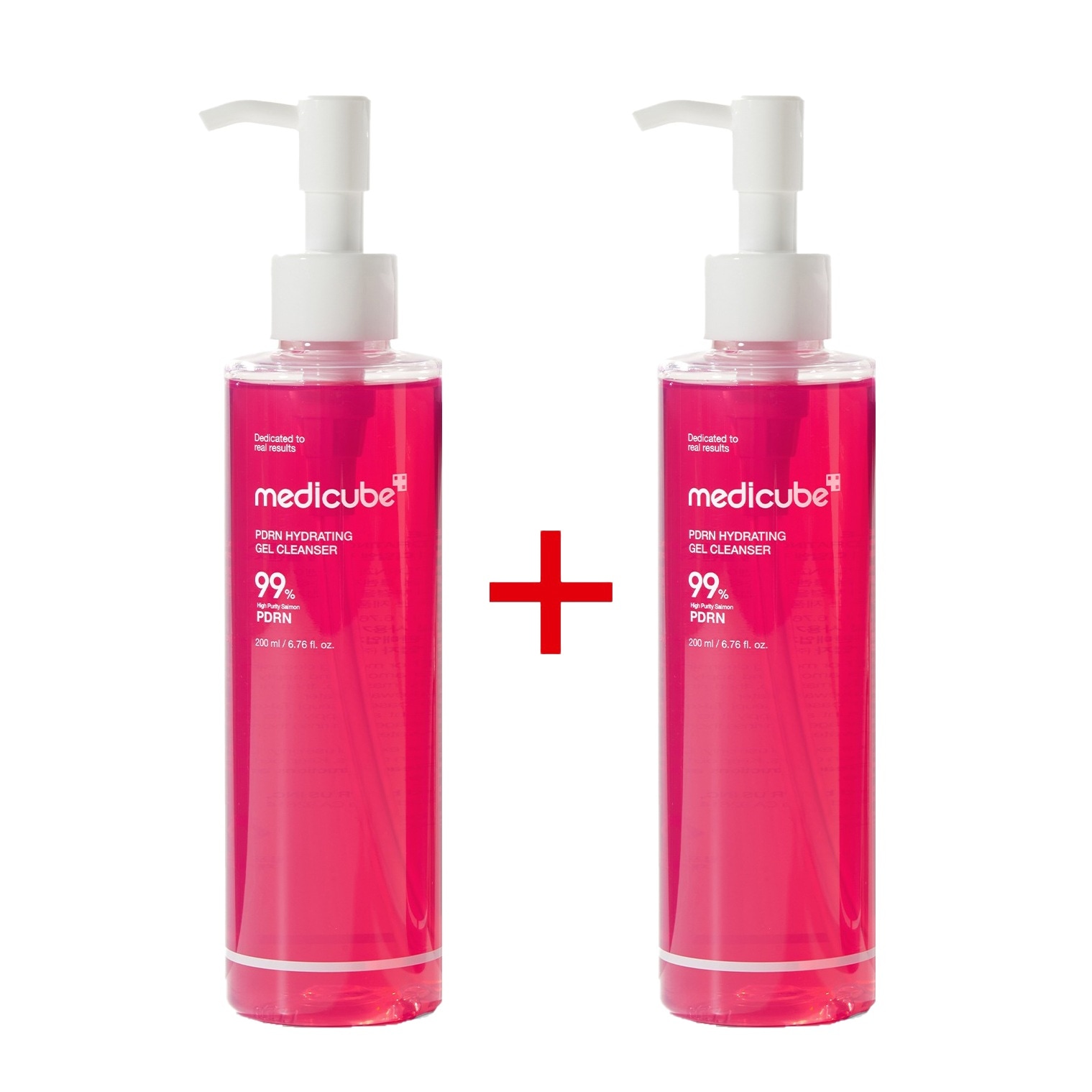 [1+1]PDRNジェルトゥフォームクレンザー 200ml+200ml なめらかな透明肌/ブラックヘッド改善/皮脂/角質