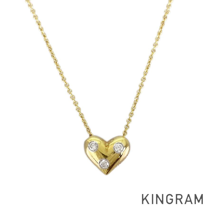 ドッツ ハート ネックレス sst【中古】