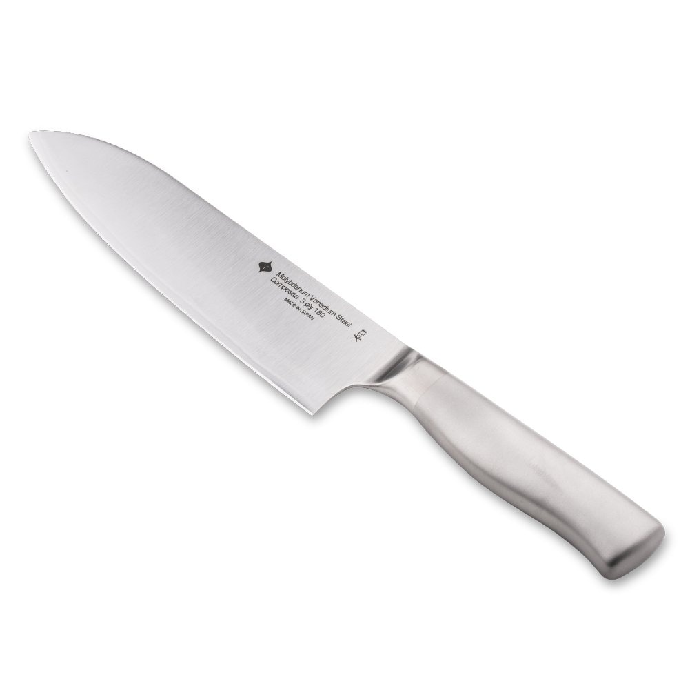 柳宗理(Yanagi Sori) キッチンナイフ18cm 包丁 オールステンレス製 食洗機対応 日本製 刃渡り18cm 長時間使用しても疲れにくい 手術用に使われるステンレス素材を刃先に使用 切れ味長