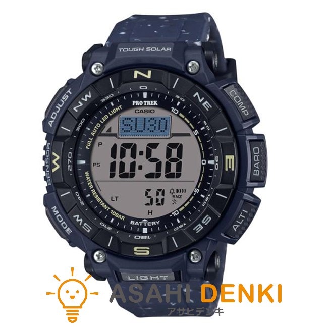 腕時計・時計 カシオ PRG-340SC-2JF アウトドアウォッチ プロトレック 国内正規品 ネイビー