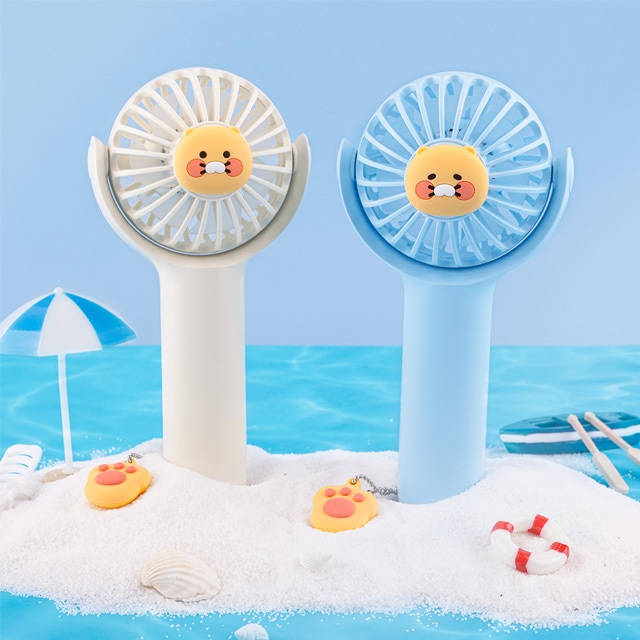 【Kakao friends】カカオフレンズミニ空気清浄機・ライアン Qoo10] カカオフレンズ チュンシクミニ携帯扇風機