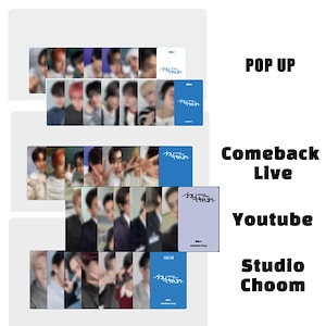 ENHYPEN ROMANCE : UNTOLD - DAYDREAM Weverse Kakaotalk Pop Up Comeback Youtube Studio Choom Photocard