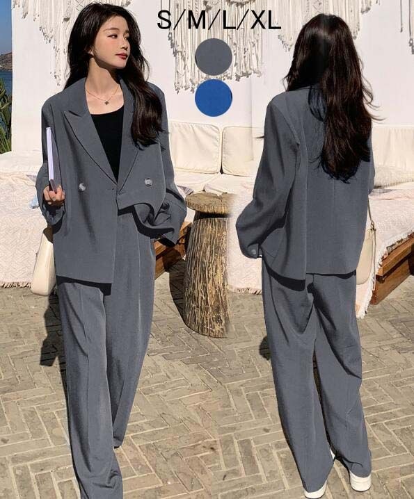 パンツスーツ オフィス ジャケット+パンツ 入学/卒業式 カジュアルスーツ 事務服 上品 ビジネススーツ スーツ キャリア 2点 レディース フォーマルスーツ 可愛い 体型カバー セレモニースーツ 通