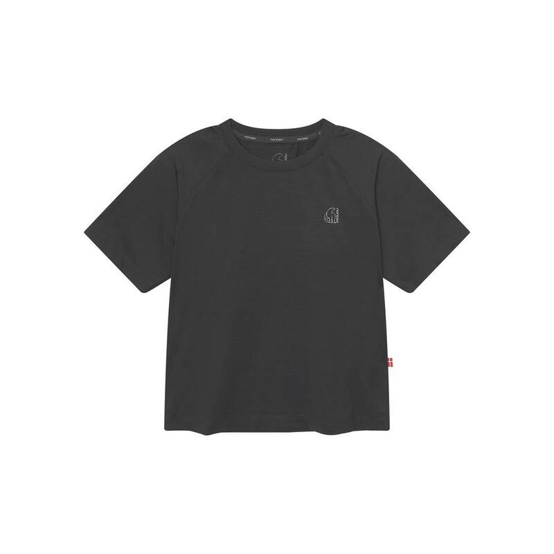 ノルディスク NORDISK HYGGE HIKE クロップド半袖Tシャツ - W_Charcoal OWM26274C8 213772