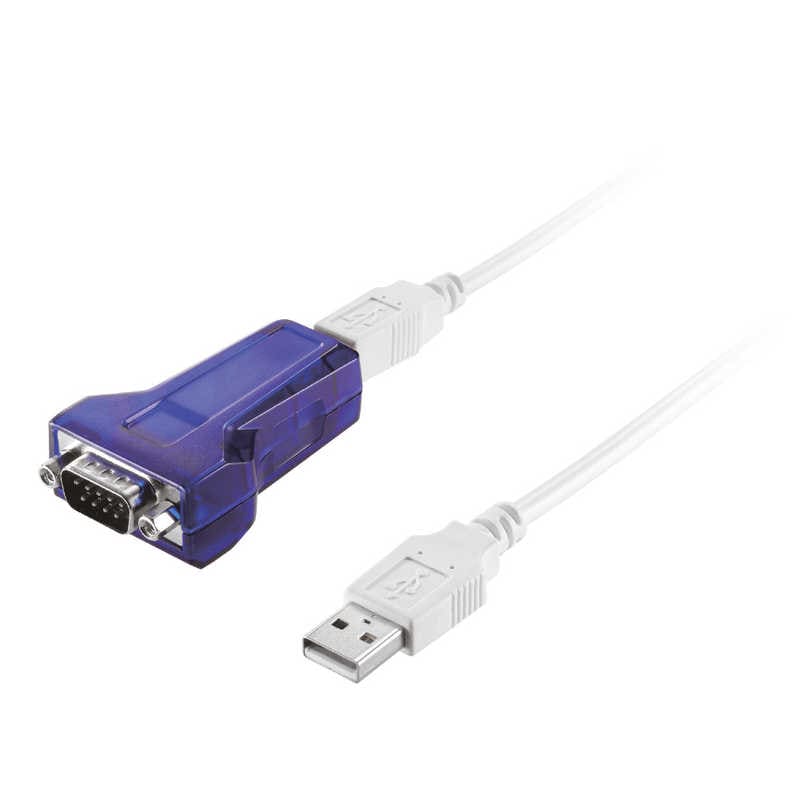 IOデータ　USB-A USB micro-Bケーブル 1m +[USB micro-B メスオス D-sub 9ピン]変換アダプタ　USBRSAQ7R