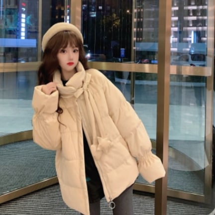 中綿コート キルティングジャケット 魅せる アウター コート ジャケット レギュラー丈 袖あり 長袖