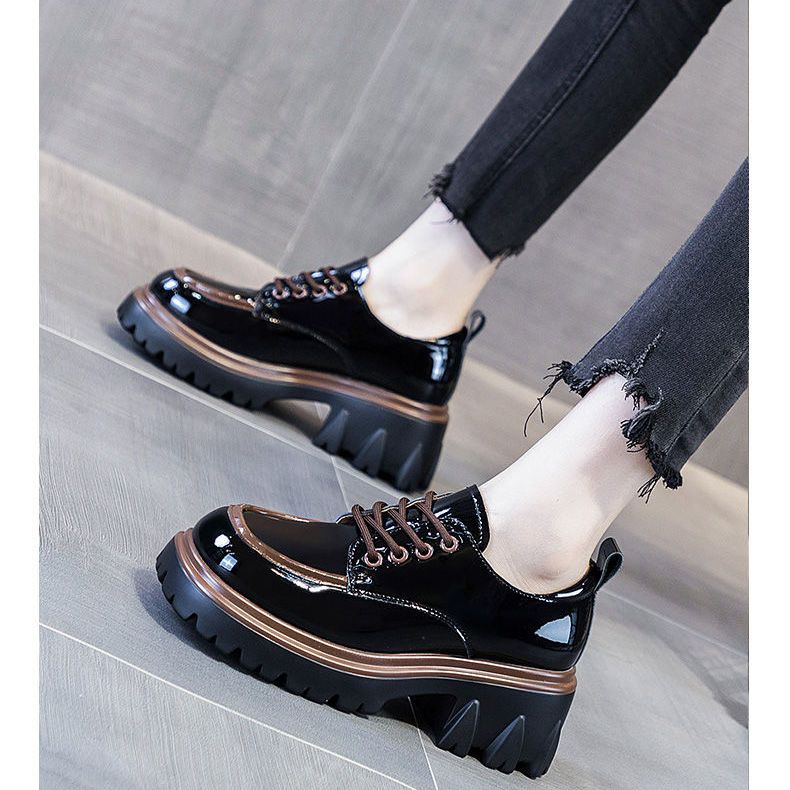 松糕靴 日系 ショートブーツ 韓国 新作 秋冬 フラットパンプス