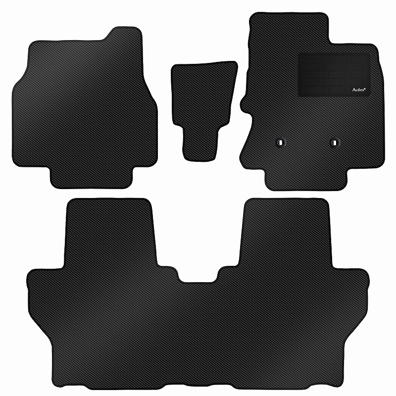 [防水マット]ダイハツ 新型 ムーヴキャンバス LA850S LA860S フロアマット [カーボン柄]