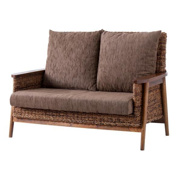 ソファ 2Pソファ 2人掛けソファ 二人掛け アジアンリゾート おしゃれ アームソファ