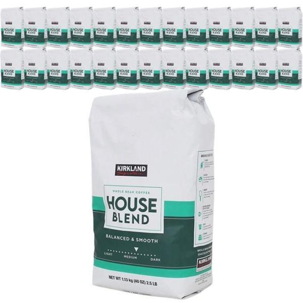 カークランド コーヒー豆 ハウスブレンド 1.13kg 1個