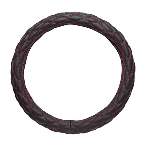 色：マットブラック×レッド サイズ：2L(46~46.5cm) 雅(ミヤビ) 雅 極太ハンドルカバー