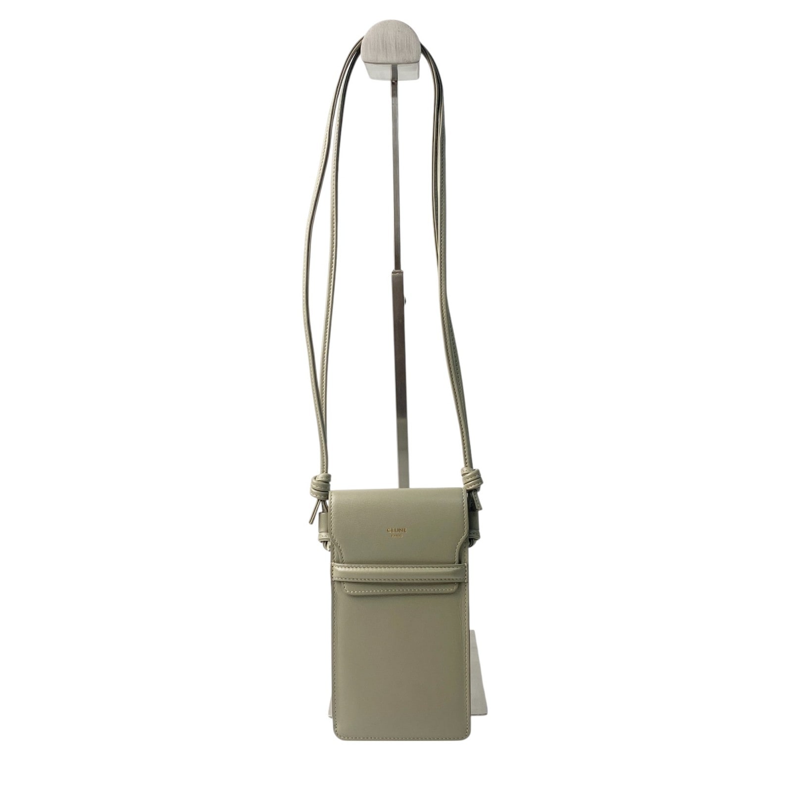 セリーヌ CELINE フォンホルダー スマホ ショルダー レザー レディース