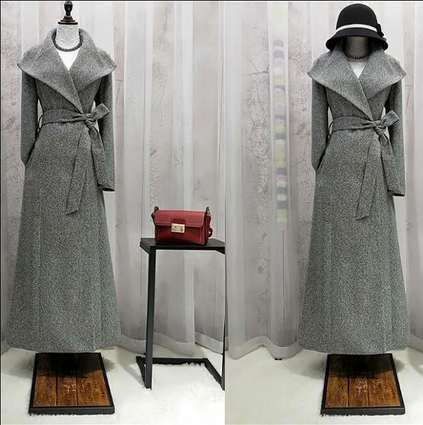 ときめきの一品ロングコート レディースコート 春秋服 イギリス風 スリムコート トレンチコート