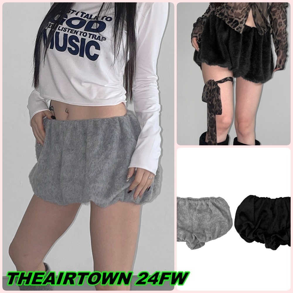 【THEAIRTOWN】halloween soft shorts(2 color)