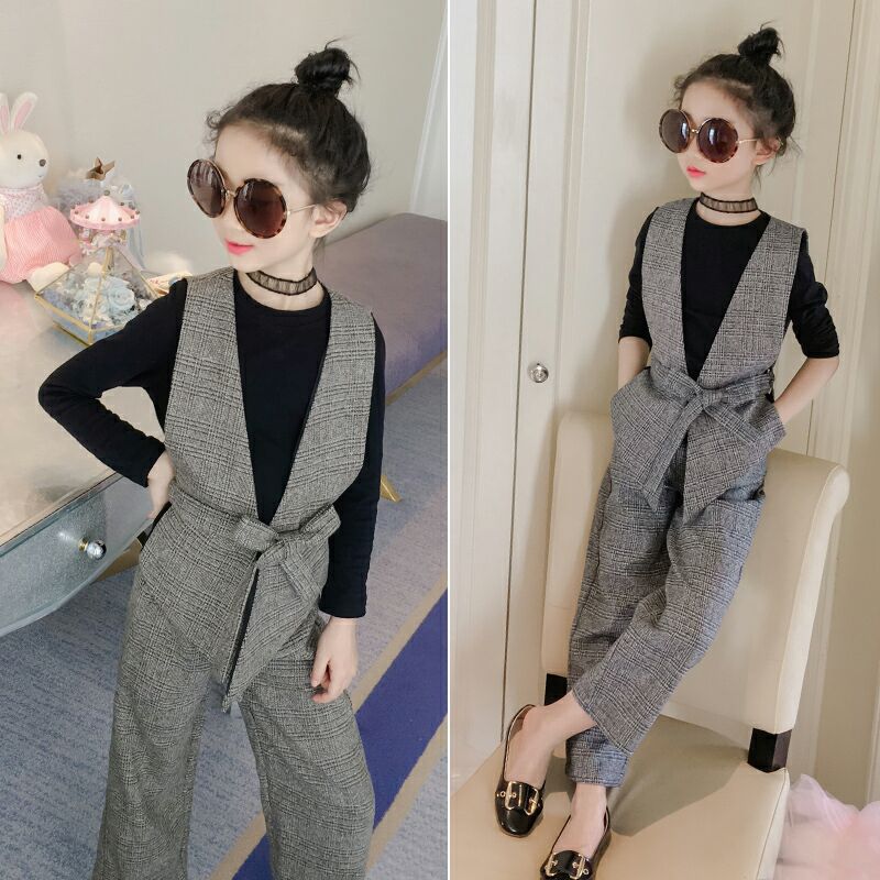 【即納】リングディテー + 超お得な3点セット!簡単コーデ＆着回し！女の子キッズベーシックＴシャツ 子供++