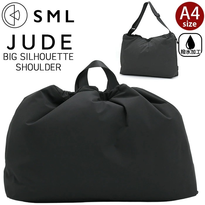 ショルダーバッグ BIG SILHOUETTE SHOULDER 撥水 ショルダートート 巾着 2way 手提げ ショルダー ななめ掛け A4 ナイロン レディース メンズ JUDE K905060