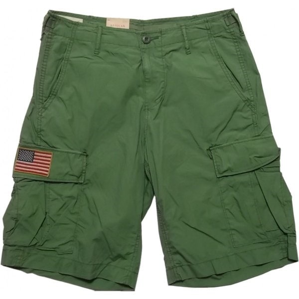LA直輸入 デニム＆サプライ メンズ 6ポケット ショートパンツ ショーツ ハーフパンツ オリーブ short pants half shorts ラルフ 019