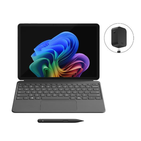 ノートパソコン Surface Pro 12インチ プラチナ+キーボード(スリムペン付き)+充電器 EP2-46399