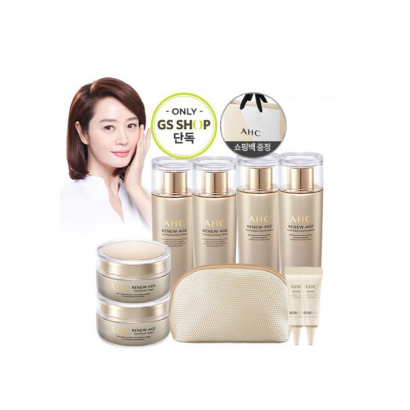 リニューエイジ トナー2 + ローション2 + BBクリーム2 + ポーチ + ショッピングバッグ