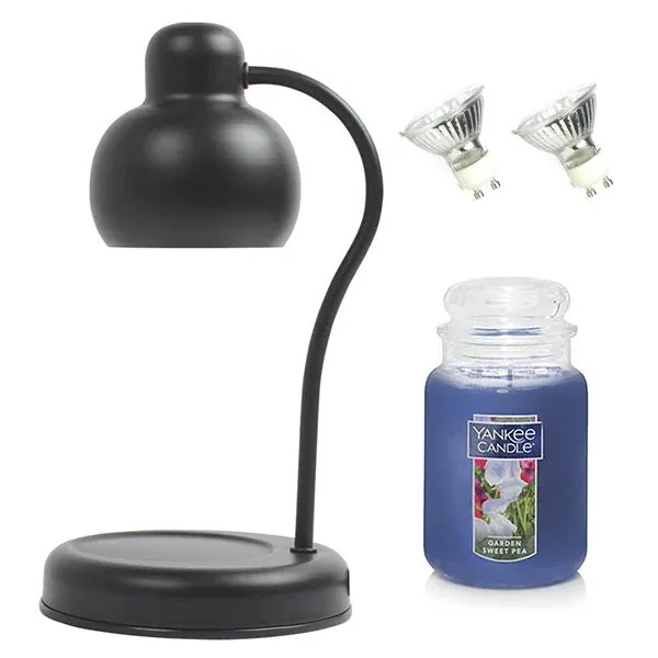 ヤンキーキャンドルラージャー+ソダムキャンドルウォーマー+電球2pセット(ガーデンスイートピー)
