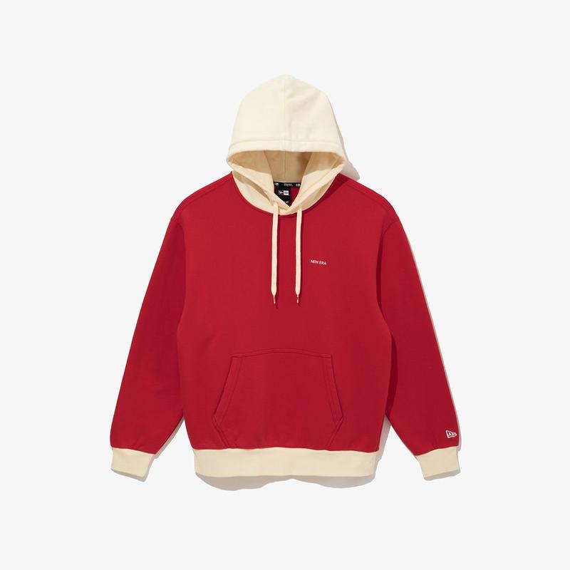 オリジネーターズ カラー ブロック フード ライト レッド 14741985