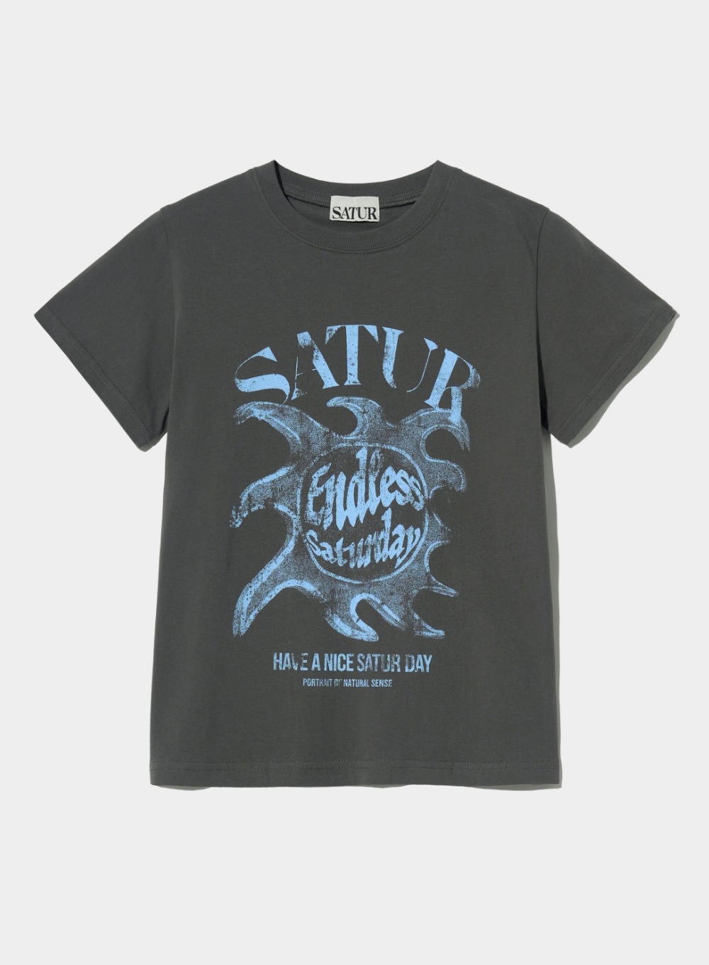 【SATUR】[EXCLUSIVE] (W) SUN RETRO GRAPHIC T-SHIRT : 2COLORS 7,770円