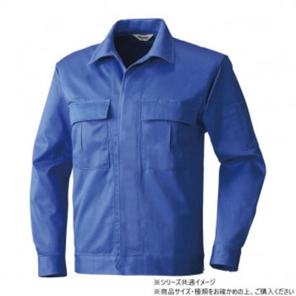 桑和 1002 長袖ブルゾン 6Lサイズ ブルー(8)