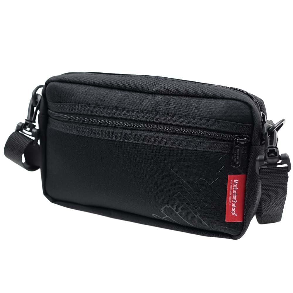 マンハッタンポーテージ バッグ ショルダーバッグ メンズ レディース ブラック Manhattan Portage Neoprene Fabric Jogger Bag MP1404LNP BLK M
