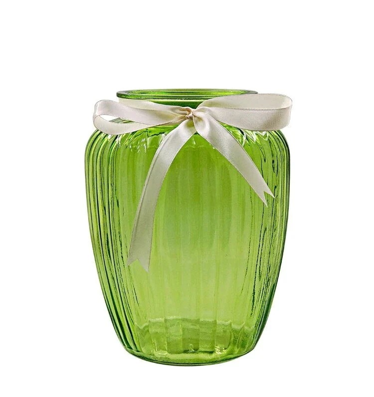 小さい新鮮な ガラス 花瓶 水耕栽培 装飾 リビング 自宅 デザインセンス