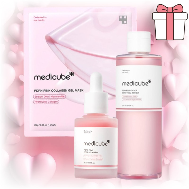 PDRN ピンク スージングトナー 250ml+ PDRN ピンクアンプル + コラーゲン マスクパック 1枚 /サーモン PDRN ニキビ跡 コラーゲン サーモンアンプル