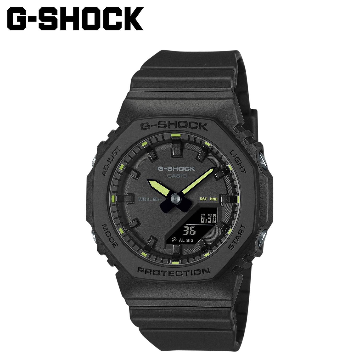 G-SHOCK 腕時計 GMA-P2100SA-1A2JF 2100 SERIES 防水 レディース ブラック 黒